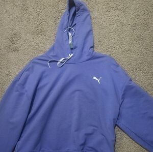 Puma Women's Lavender Crew Neck Sweater